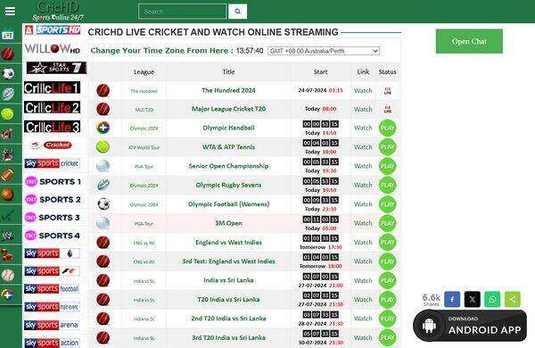CricHD