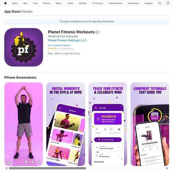 Planet Fitness Workouts