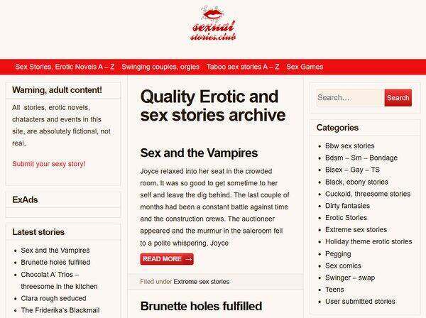 Sexual Stories club