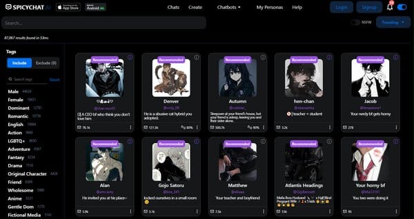 SpicyChat.ai