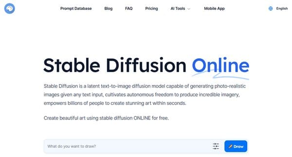 Stable Diffusion Online