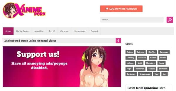 Xanime Porn