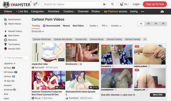 Xhamster Cartoon