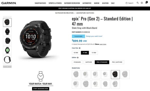 Garmin Epix Pro and Venu 3