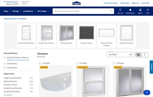 Lowe's Window Replacement