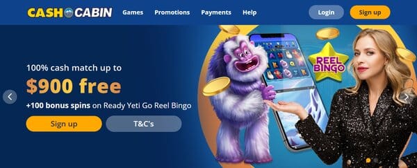 Cash Cabin Bingo