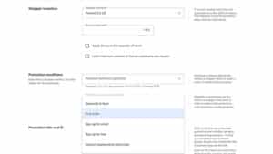 New Google Merchant Center Promotion For First Order Discount