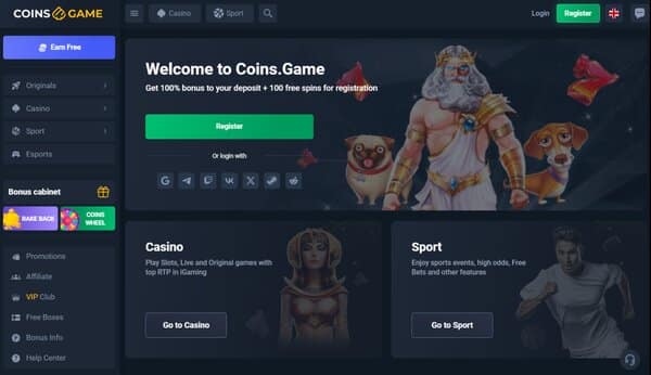 Coins Game Casino