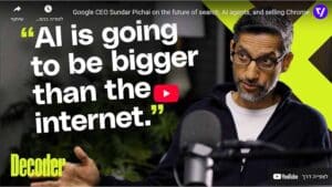 Google'i Sundar Pichai ei arva, et veebipublikatsioon on surnud