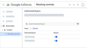 Google AdSense Authorized Buyers To Replace Ad Networks Blocking Controls
