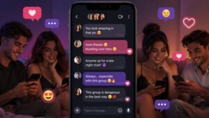 Liens de groupes de discussion WhatsApp à caractère sexuel réservés aux adultes