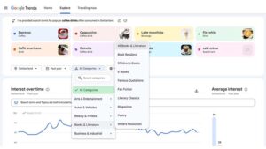 Google Trends Explore Page Adds Category Filtering